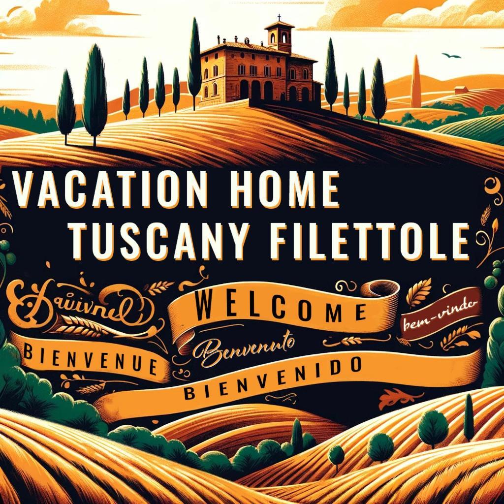 Vacation Home Tuscany Filettole 2 Exterior foto